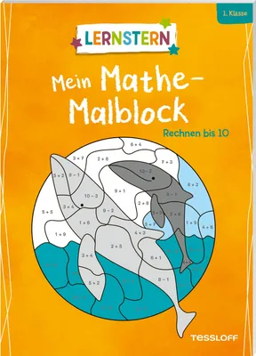 Produktbild von LERNSTERN. Mein Mathe-Malblock. Rechnen bis 10