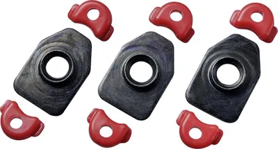 Produktbild von SHIMANO Gewindeeinsätze für SH-RC9, 3 Gewindeeinsätze, 6 Gummi-Spac - 9,