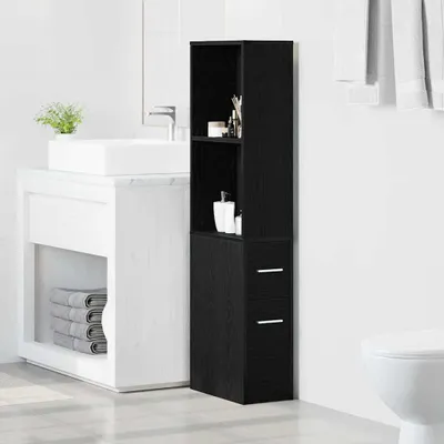 Produktbild von Maison Exclusive - Badezimmermöbel-Set 22 x 41 x 135 cm Holzwerkstoff