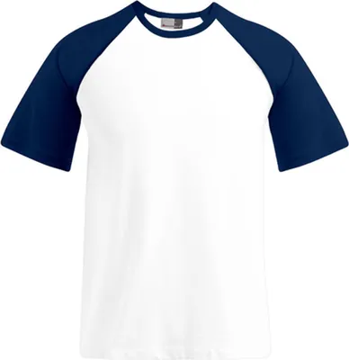 Immagine prodotto di Promodoro 1060 | Maglietta Raglan Uomo - Colore: Bianco/Navy - Taglia: L