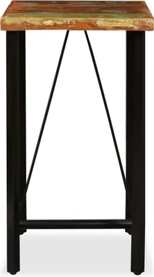 Immagine prodotto di Tavolo da bar in legno massiccio antico 60x60x107 cm