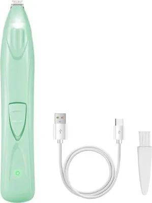 Produktbild von Hundehaarschneider, tragbares Clipper -LED -Licht, USB -wiederaufladbare Pfoten Trimmer Hunde, Katzen, Pfoten, Augen, Ohren, Gesicht, Körper