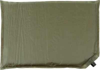 A self-inflating cushion or mat, likely for camping or outdoor use, shown from a top-down perspective.