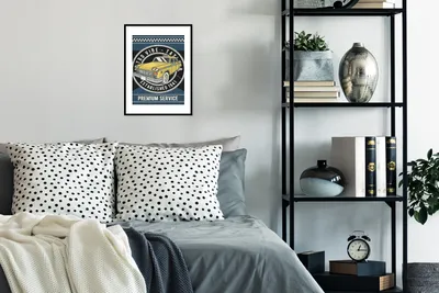 Produktbild von MuchoWow® MuchoWow® Gerahmtes Poster Oldtimer - Oldtimer - Auto 30x40 cm - Poster mit zchwarzem Bilderrahmen - Wandposter Schlafzimmer
