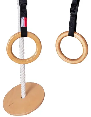 Zdjęcie produktu dla BenchK A/076, pierścień, 80 kg, czarny, biały, drewno, sklejka, 14,7 cm, 2 kg