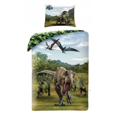 Produktbild von Jurassic World Bettwäsche, 140x200cm+70x90cm