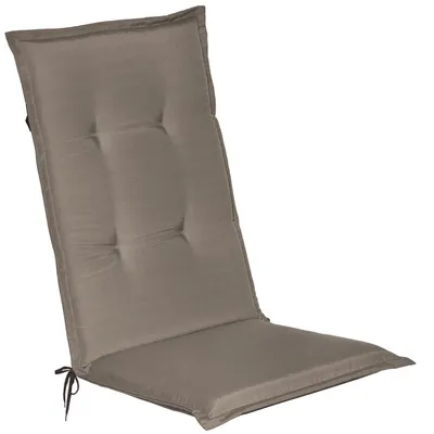 Produktbild von Beautissu Gartenstuhlauflage Loft HL Taupe, 120x50x6cm