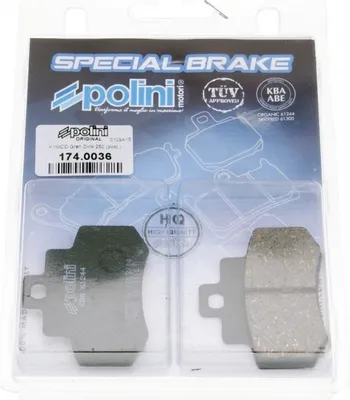 Immagine prodotto di Pastiglie freno Polini organiche per Kymco Grand Dink 250
