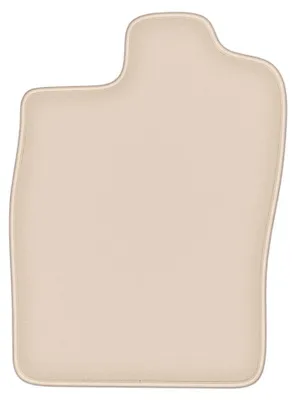 Produktbild von DURBAN Beige Velours-Fahrerfußmatte für Opel Calibra Coupé (1989-1997)