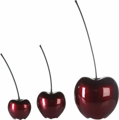 Immagine prodotto di Oggetto decorativo Casablanca, ciliegio, "Celebration", Vetroceramica, rosso scuro, rosso, , l. 14,5 cm, l. 17 cm, h. 40 cm 15866