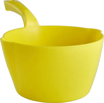 Immagine prodotto di VIKAN Mestolo rotondo, 2 litri, completamente conforme alle norme HACCP 6-giallo