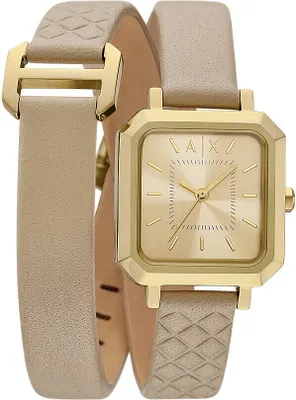 Image de Juste le temps Armani Exchange Collection Beige - femme