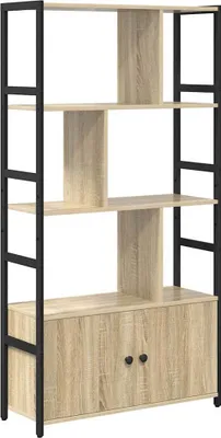 Produktbild von vidaXL Bücherregal Sonoma-Eiche 80 x 30 x 155,5 cm Holzwerkstoff
