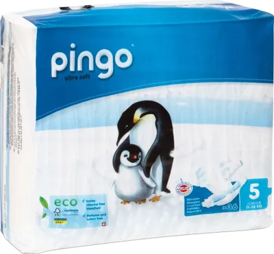 Produktbild von Windeln junior 12-25 kg Pinguin Pingo Swiss 36 St