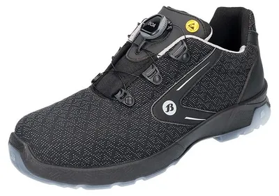 Produktbild von BATA Sicherheitshalbschuh SUMM+ SEVEN S3 ESD BOA Gr. 42 Weite: W, Schutzstufe:S3, Größe:38, Farbe:schwarz, Weite:10
