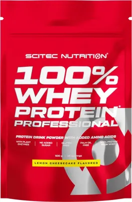 Produktbild von Scitec Nutrition Whey Protein Professional 500g Beutel Zitrone Käsekuchen