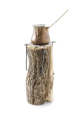 Produktbild von The Favilla Naicam Edelstahl-Kochaufsatz für Schwedenfeuer und kompakter Outdoor-Kocher zum Tee- und Kaffeekochen für Camping, Angeln & Picknick