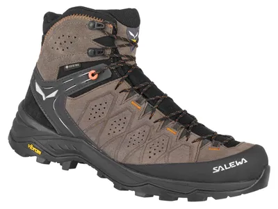 Produktbild von Wanderschuhe Alp Trainer 2 Mid GTX (Herren) – Salewa, Farbe:7512 Wallnut, Größe:UK 8.5 (EUR 42.5)