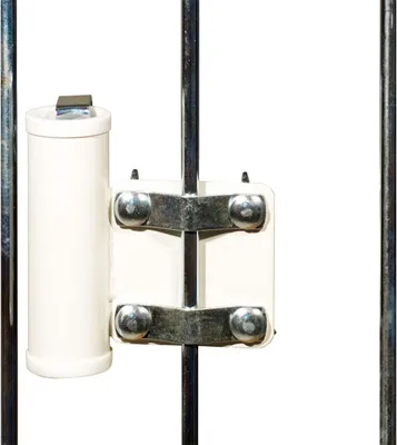 Produktbild von Parasolhalterung Balkon, Ø 35 mm, Weiß, für Balkonreling