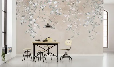 Produktbild von Vlies Fototapete - Hanging Hanami - Größe 400 x 250 cm