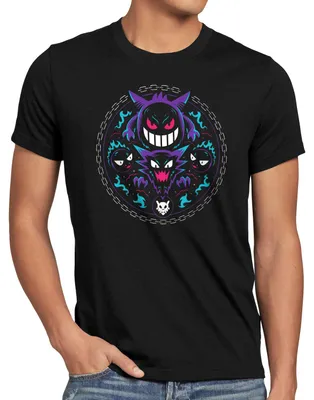 Produktbild von style3 Ghosts And Bone Mask Monsters Herren T-Shirt