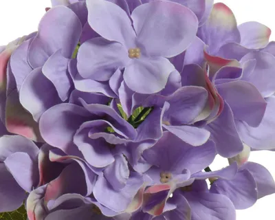 Produktbild von Kunstblumen Hortensie mit Stiel 66cm Lila