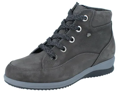 Immagine prodotto di Finn Comfort Parsenn, stivali da donna, foderati, grigi, pelle, NUOVI - Scarpe da donna Stivali comodi / stivaletti, grigi, pelle (alce)