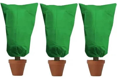 Produktbild von Winterschutzhauben für Pflanzen 60x80cm Grün 3 Stück