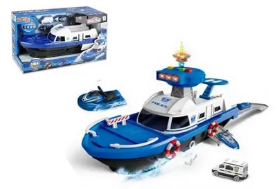 Obrázok produktu pre Policajný čln so svetlom a zvukom