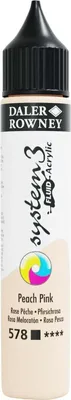 Produktbild von Daler Rowney System3 Acrylfarbe Peach Pink 29,5 ml 1 stk