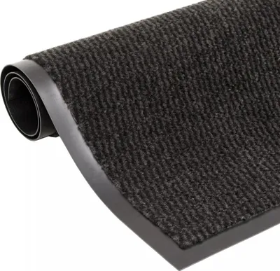 Produktbild von vidaXL Schmutzfangmatte Rechteckig Getuftet 80 x 120 cm Schwarz