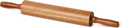 Immagine prodotto di Rullo in legno - Legno di acacia - 43,2 cm - Con rullo rotante e maniglie
