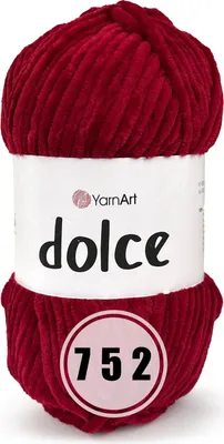 Produktbild von YarnArt Dolce 752 bordeaux