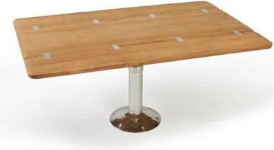 Produktbild von ARC Marine klappbare Tischplatte aus Teakholz 70 x 60 cm