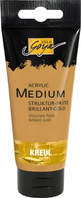 Immagine prodotto di Kreul Solo Goya Pasta Strutturante Brillante 100 ml Oro