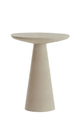 Produktbild von Light & Living - Beistelltisch ABALA - Ø45x59cm - Weiß