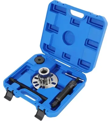 Obrázek produktu pro Sada hydraulických stahováků nábojů kol, nosnost 10 t, konstrukce z uhlíkové oceli, vhodná pro náboje se 4/5 šrouby, stříbrná
