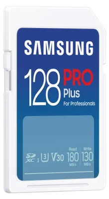 Image de SD Card 128GB Samsung SDXC PRO Plus (2023)(CL10) retail