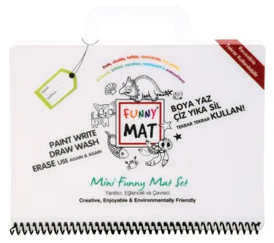 Produktbild von Malbuch „Funny Mat“ – Reiseset