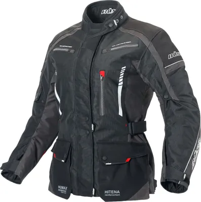 Produktbild von Büse Torino II Damen Motorrad Textiljacke, schwarz/anthrazit, 38