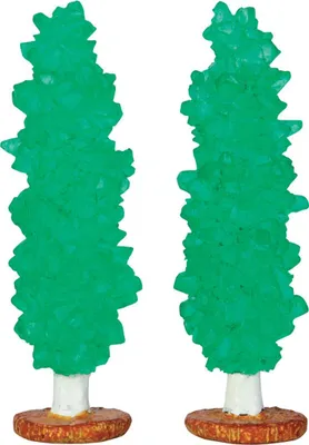 Productafbeelding van Kerstfiguur Rock candy tree set of 2 LEMAX
