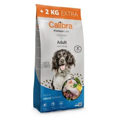 Obrázok produktu pre Calibra Dog Premium Line NEW Adult 12kg+2 Kg