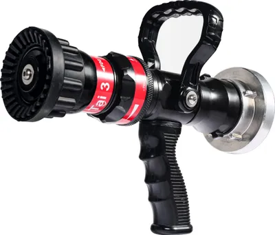 Image de Wiltec Lance d’incendie polyvalent – Storz C – 150 / 200 / 350 / 450 l/min – Réglage en continu – Intervention secours Sapeur pompier Chantier