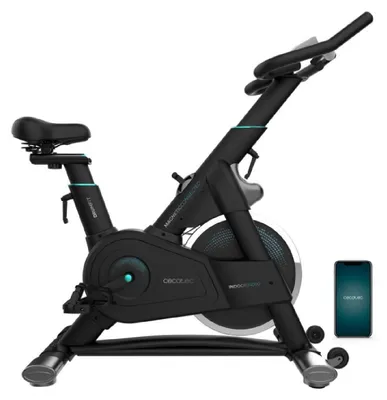 Image de Cecotec Vélo d'Appartement d'Intérieur DrumFit Indoor 24000 Magnetic Connected.Résistance Magnétique, Volant d'Inertie 24 kg