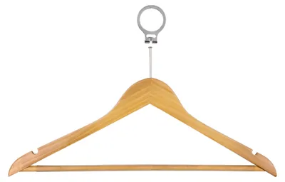 Produktbild von WENKO 4er Set Kleider Bügel Hosen Wäschebügel Bügel Hemdenbügel Formbügel Hotel