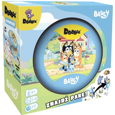 Produktbild von Bluey Dobble - Familienspaß mit Entdeckungsabenteuer!