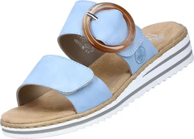 Produktbild von Rieker Damen Pantolette blau