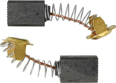 Produktbild von vhbw 2x Kohlebürste 16 x 11 x 7 mm kompatibel mit ErgoMix 1300, 1000 Winkelschleifer + Feder