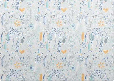 Produktbild von Zartes Naturmuster – Bodenschutzmatte – Stuhlunterlage 140x100 cm – Rutschfest – Hartbodenmatte