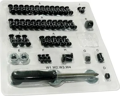 Produktbild von Ersatzteil TENNEKER Carbon U 3B Schrauben Pack CS83